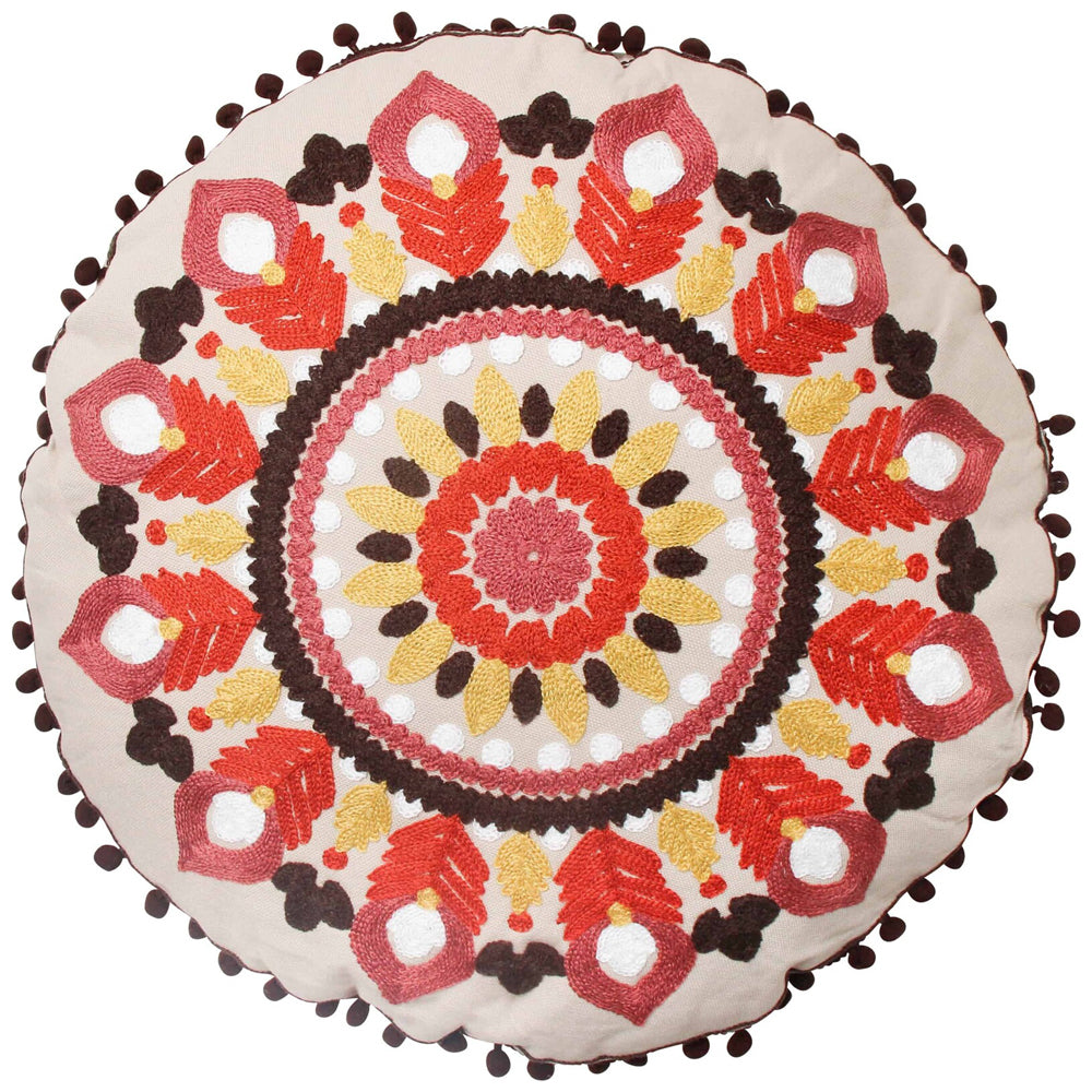 LVD Cushion Pillow Fields Home/Lounge Decor 45cm Round