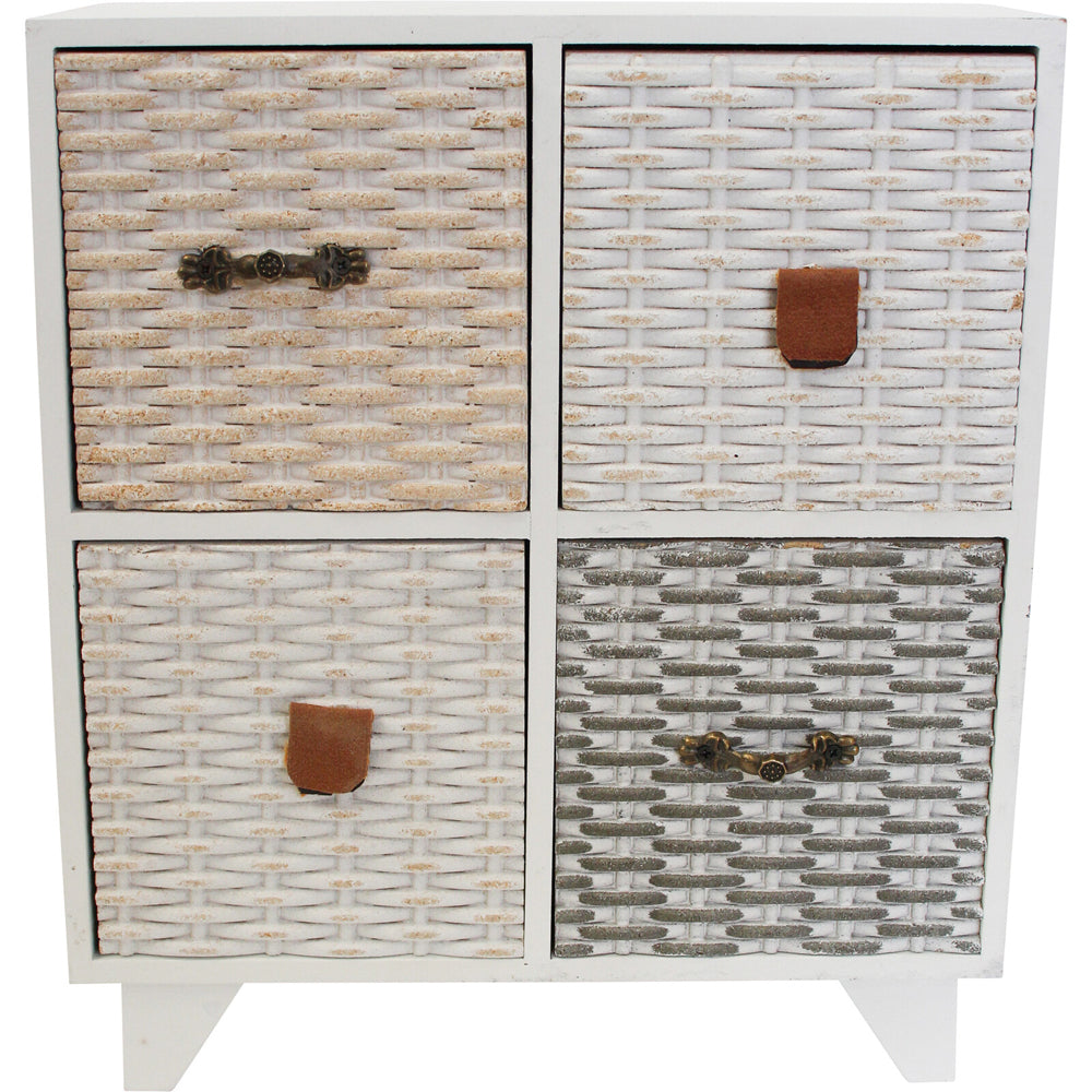 LVD MDF Jewellery 4-Drawers Esma 2 Home/Bedroom Decor