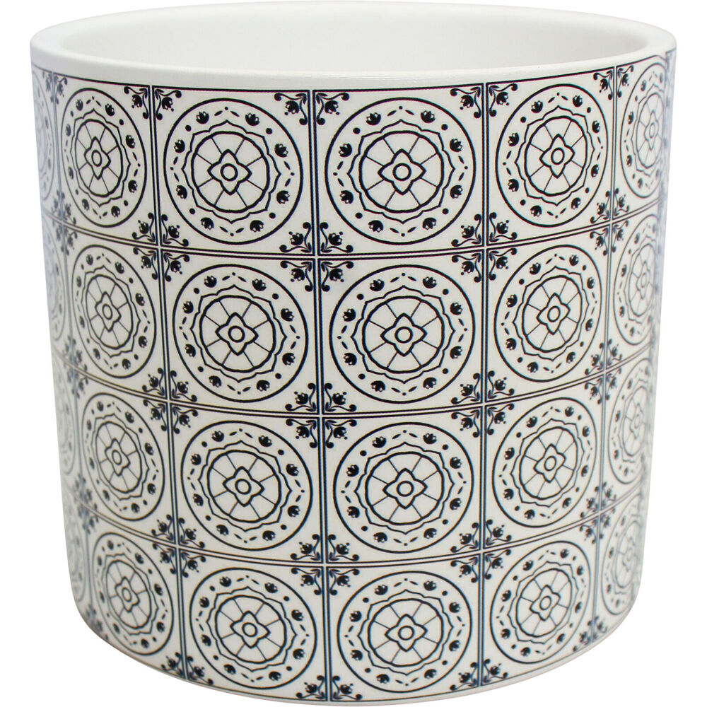 LVD Ceramic Outdoor Decorative Planter Pot Arete 13x12cm Multicoloured
