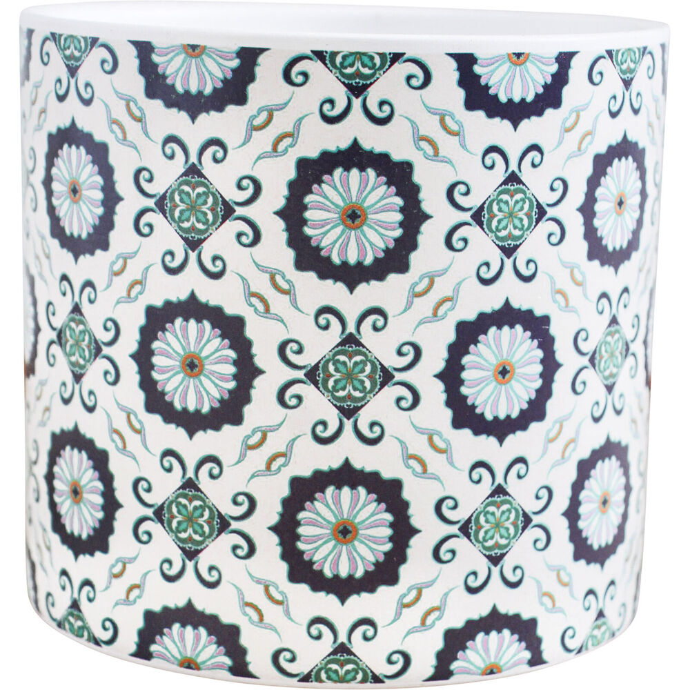 LVD Ceramic Outdoor Decorative Planter Pot Corfu 12.5x12cm Multicoloured