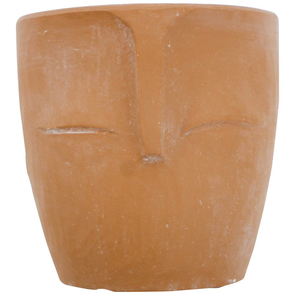 8PK LVD Terracotta Ceramic Planter Totem Home/Garden Decor 11.5cm - Natural