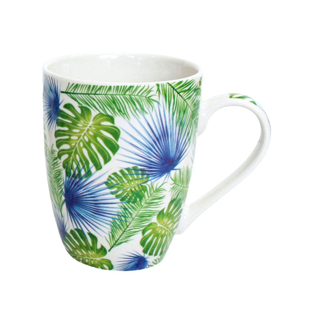 6PK LVD Ceramic Coffee Mug Tropic Home/Kitchen Drinkware 12cm Assorted