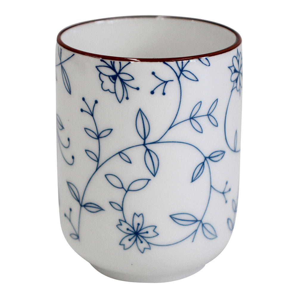 4PK LVD Vine Ceramic 8.5cm Coffee/Tea Cup Drinkware - White