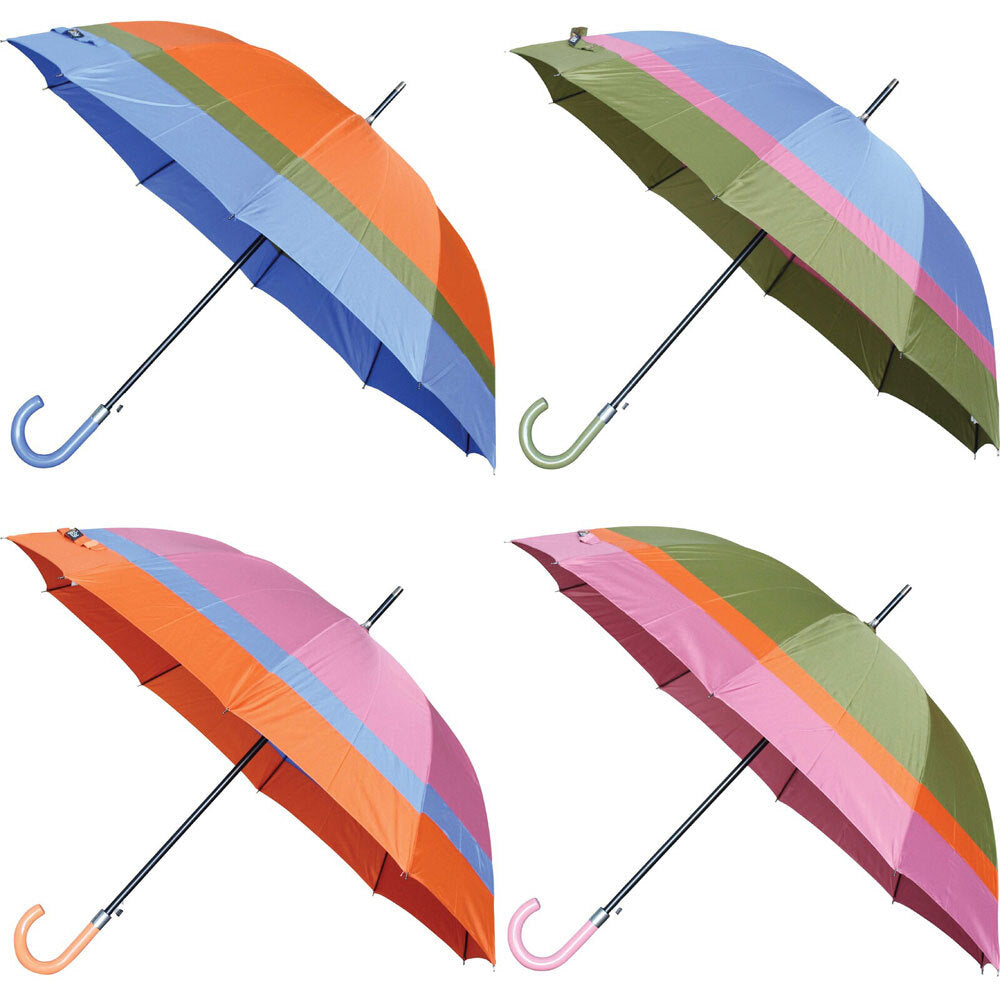 LVD Colours Umbrella Plastic Handle Sun/Rain Shade 104cm - Assorted