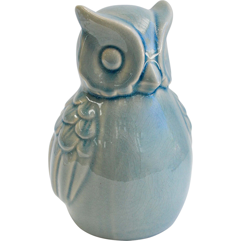2PK LVD Owl Sml Powder Decorative Sculpture Home/Lounge Decor