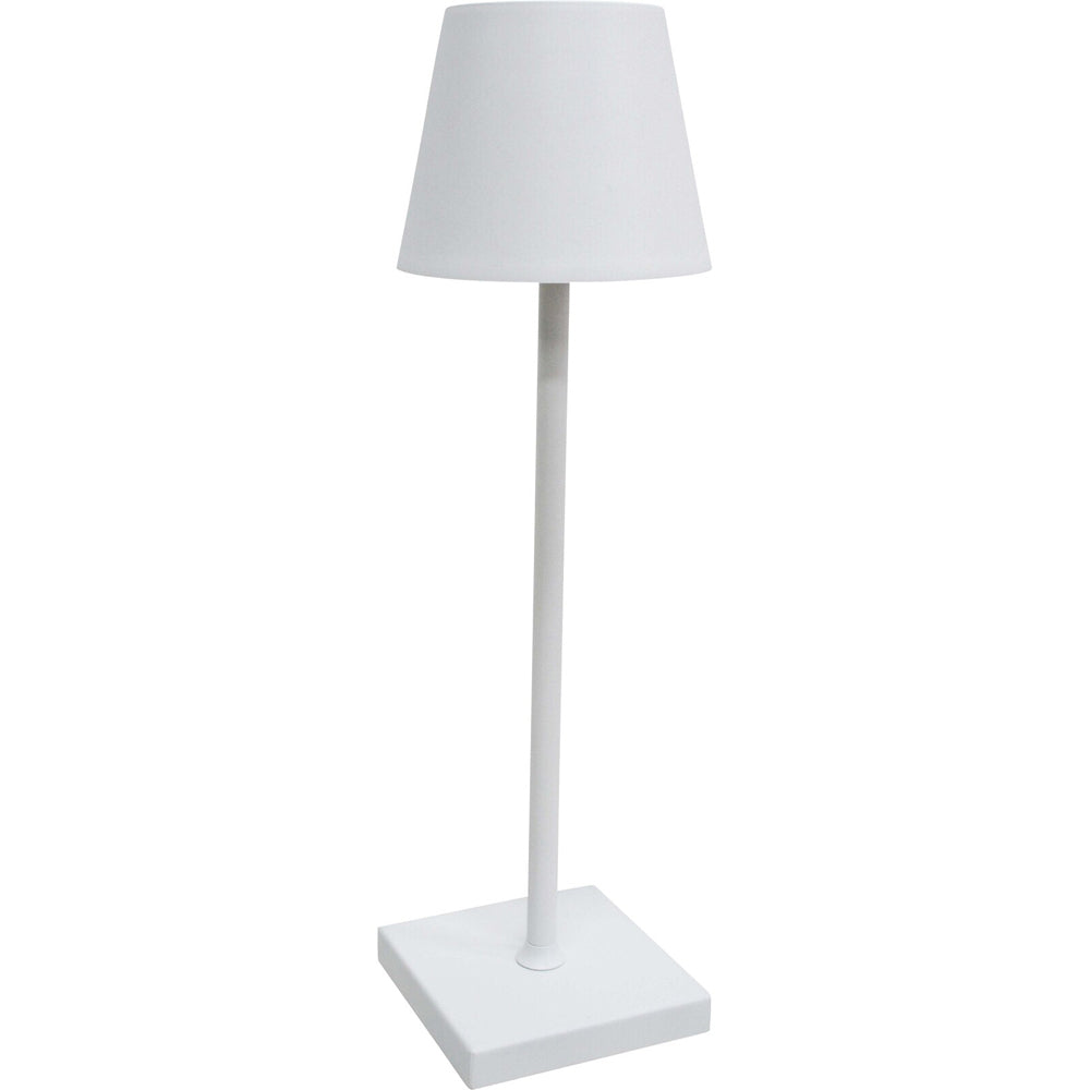 LVD Lantern Plastic/Metal 35cm Home Decorative Lamp w/ USB Cable - White