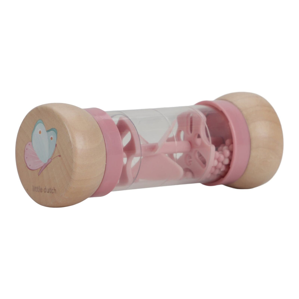 2PK Little Dutch Childrens and Baby Fairy Garden Rain Rattle Toy 3M+