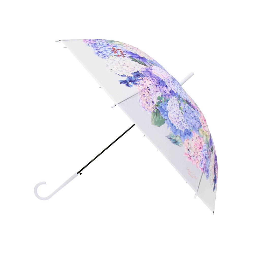 2PK LVD Women's Folding Umbrella Floral Hydrangeas 80cm Assorted