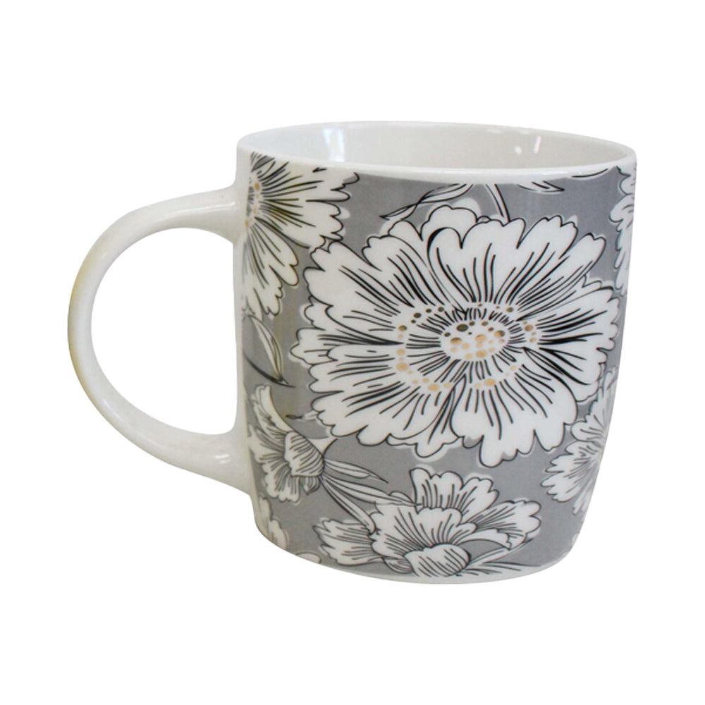 6PK LVD Ceramic Coffee Mug Jones Home/Kitchen Drinkware 9cm Assorted