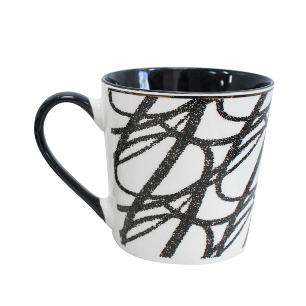 6PK LVD Ceramic Coffee Mug Stonehouse Home/Kitchen Drinkware 9.5cm Assorted