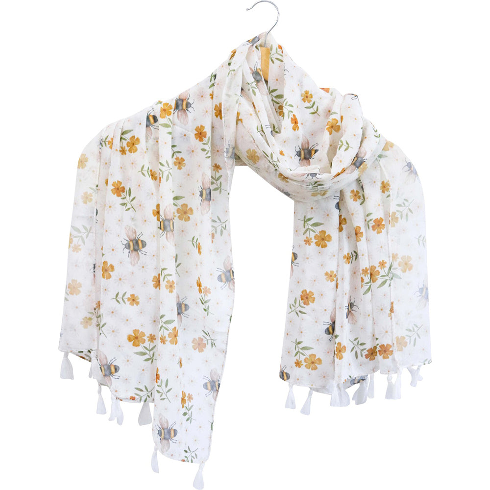 2x LVD Scarf/Sarong Women's/Ladies Beach Shawl Cover Up 90x180cm Polyester Bees