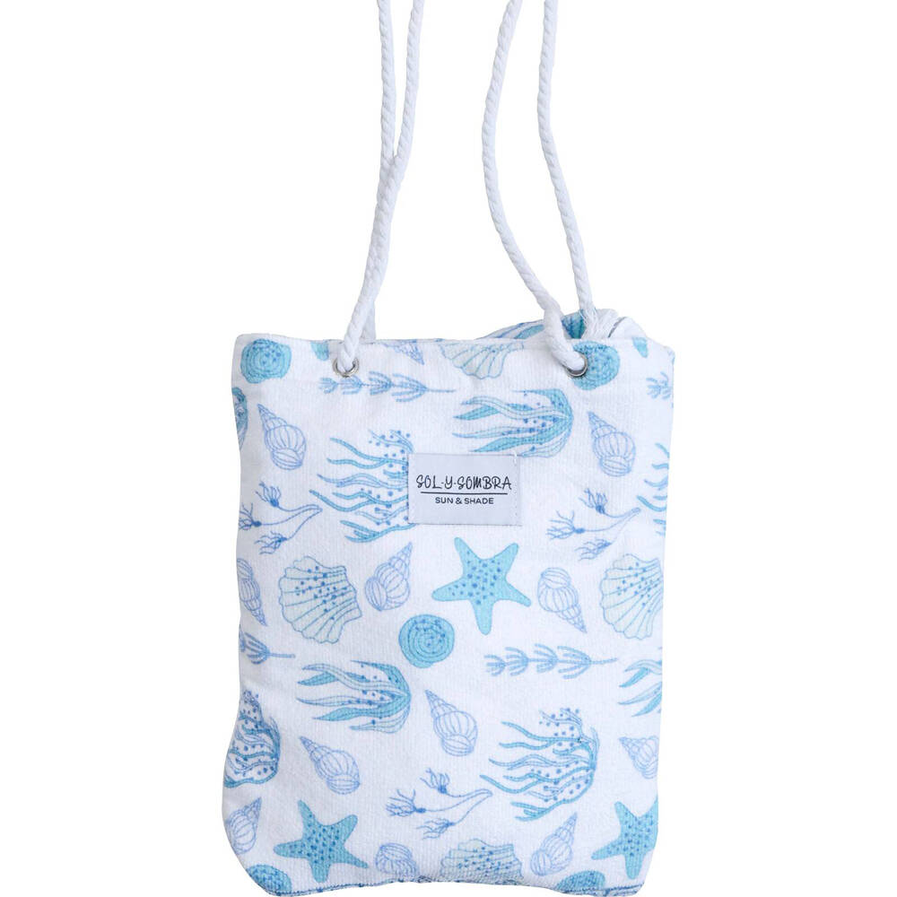2PK LVD Kids Microfibre Beach Towel In Bag 70x140cm Ocean