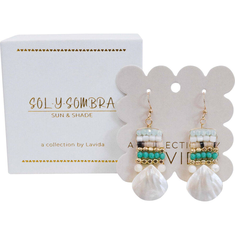 LVD Womens Beachside/Coastal Style Earrings - Celeste