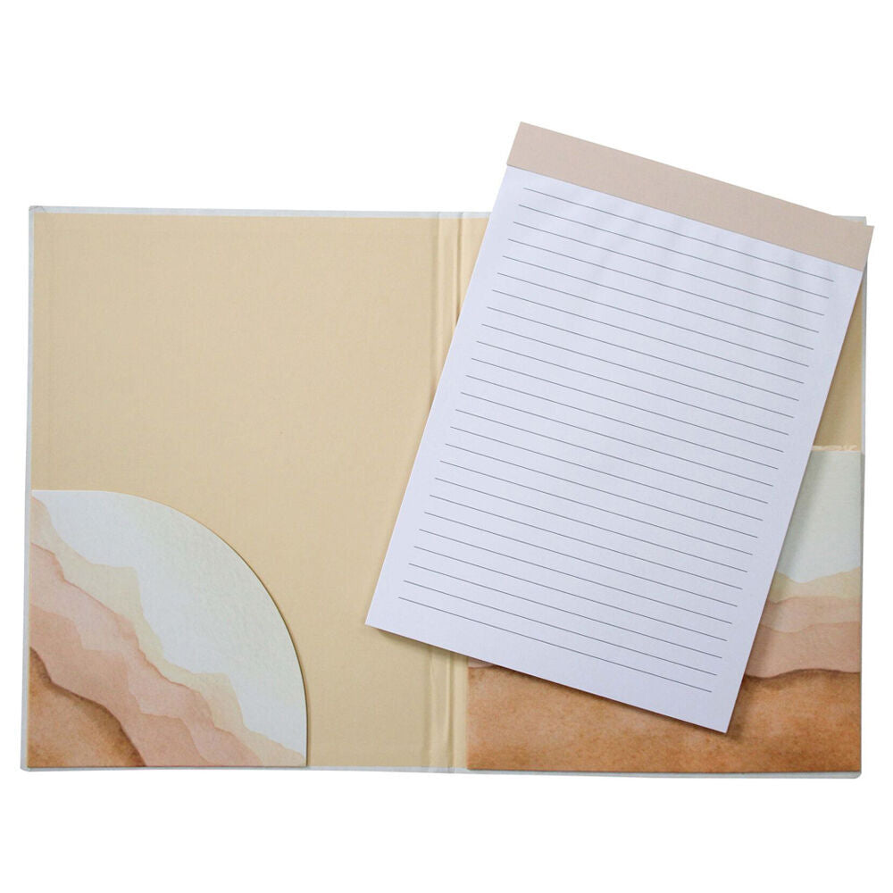2PK LVD Bohemia A4 Padfolio Writing Stationery 22x30cm