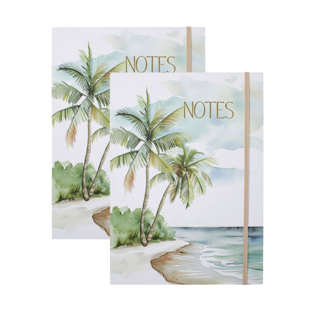2PK LVD A4 Padfolio Coastal School Paper Writing Stationery