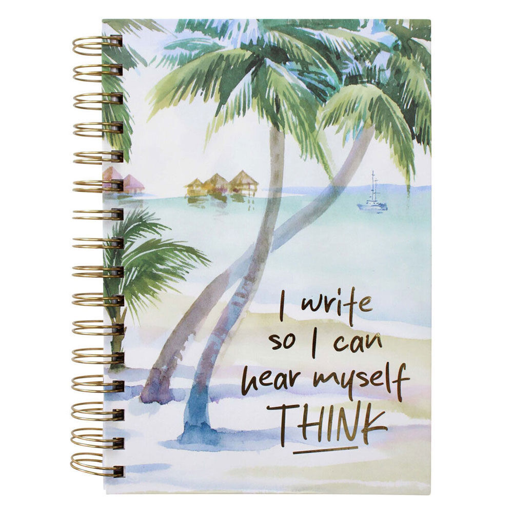 3PK LVD Coastal 2 A5 Notebook Spiral-Bound School Paper Stationery
