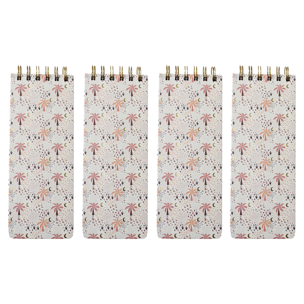 4PK LVD Bohemia List Pad/Notepad Writing Stationery 8.5x23cm