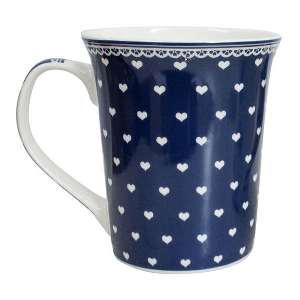 12PK Lavida Ceramic Mugs Le Petite 10.5x9cm - Assorted