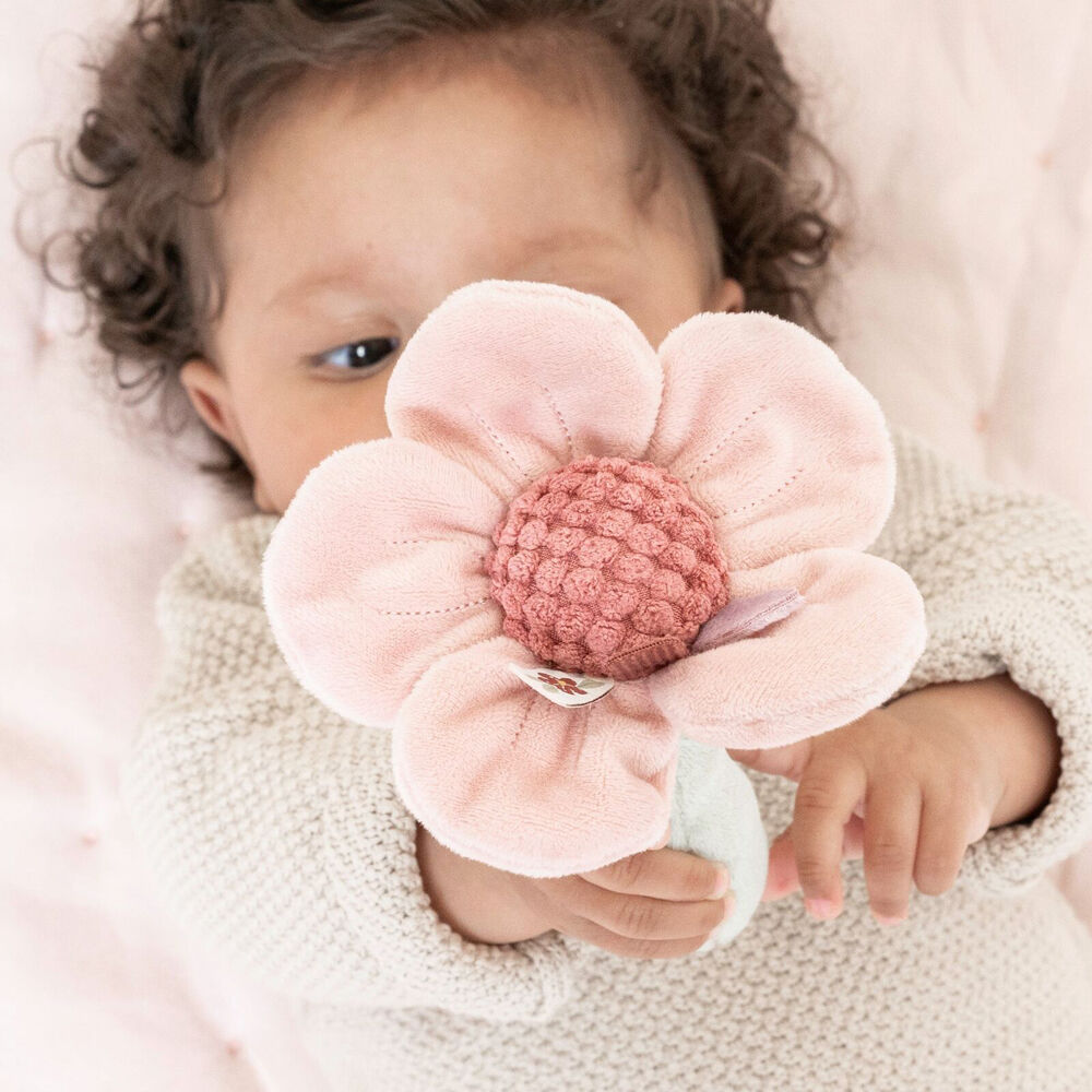 Little Dutch Childrens and Baby Fairy Garden Rattle Flower Toy 0+