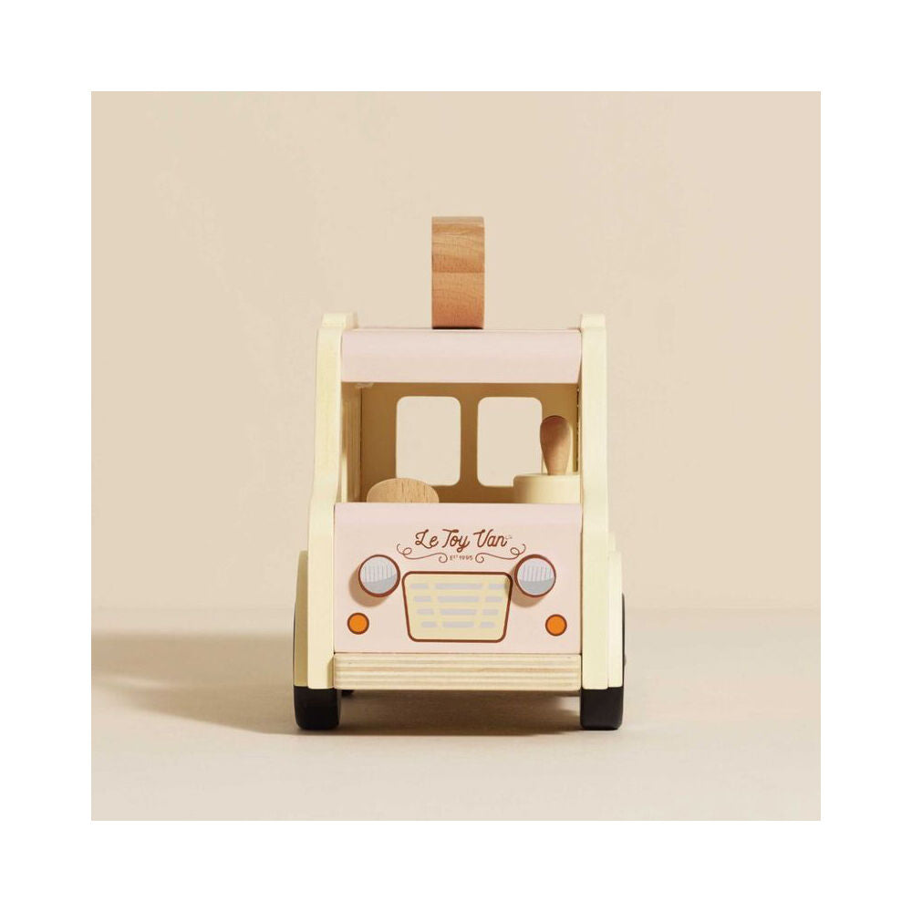 Le Toy Van Wooden Ice Cream Kids Set w/ Stickers 3y+/26x19x12cm Multi Colour