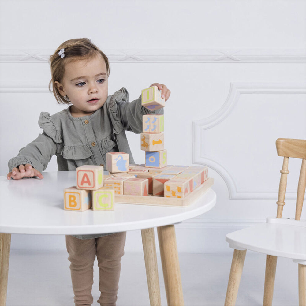 Le Toy Van Petilou ABC Wooden Blocks Educational Toy Kids 12m+