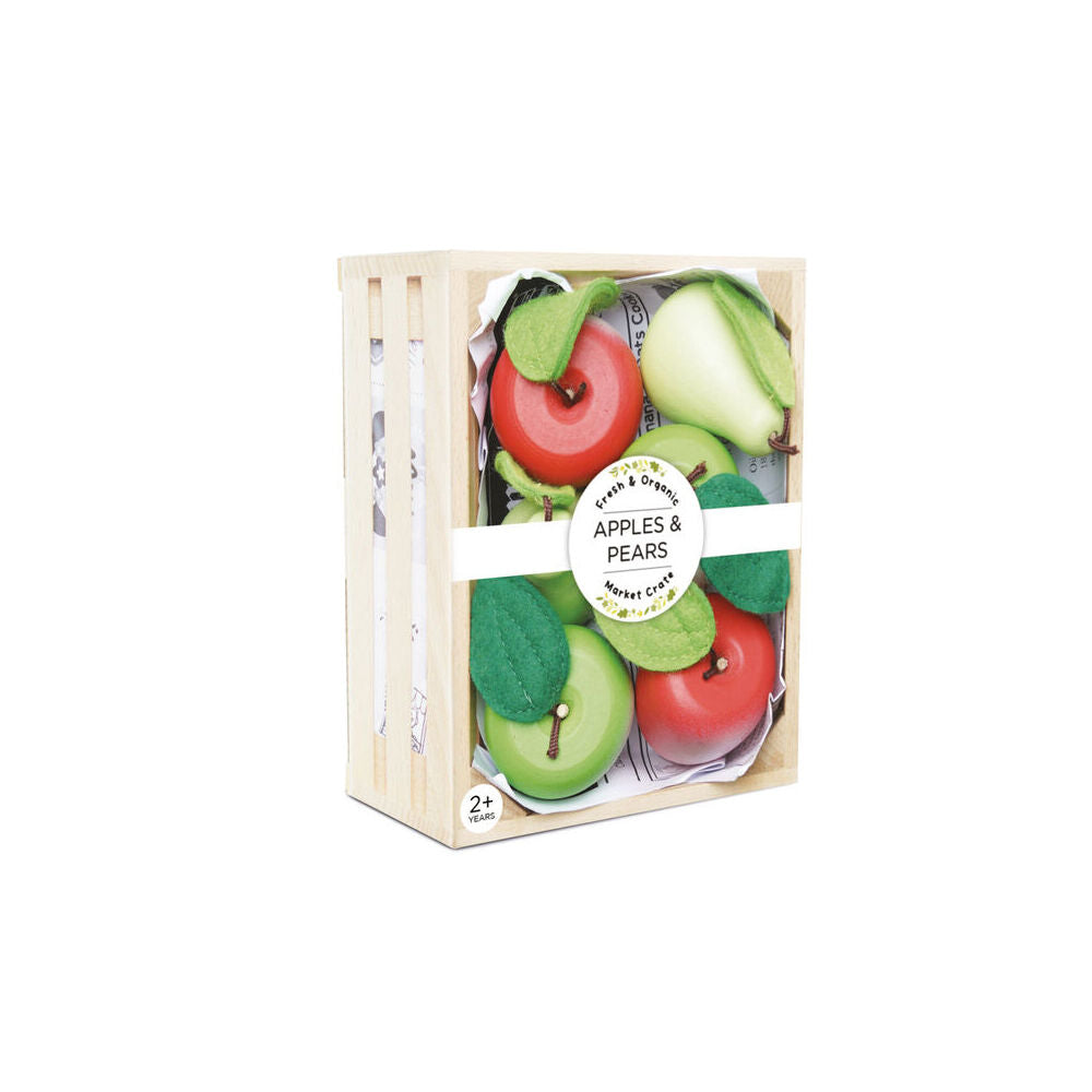 Le Toy Van Honeybake Apple and Pears in Crate Wooden Toy 2y+