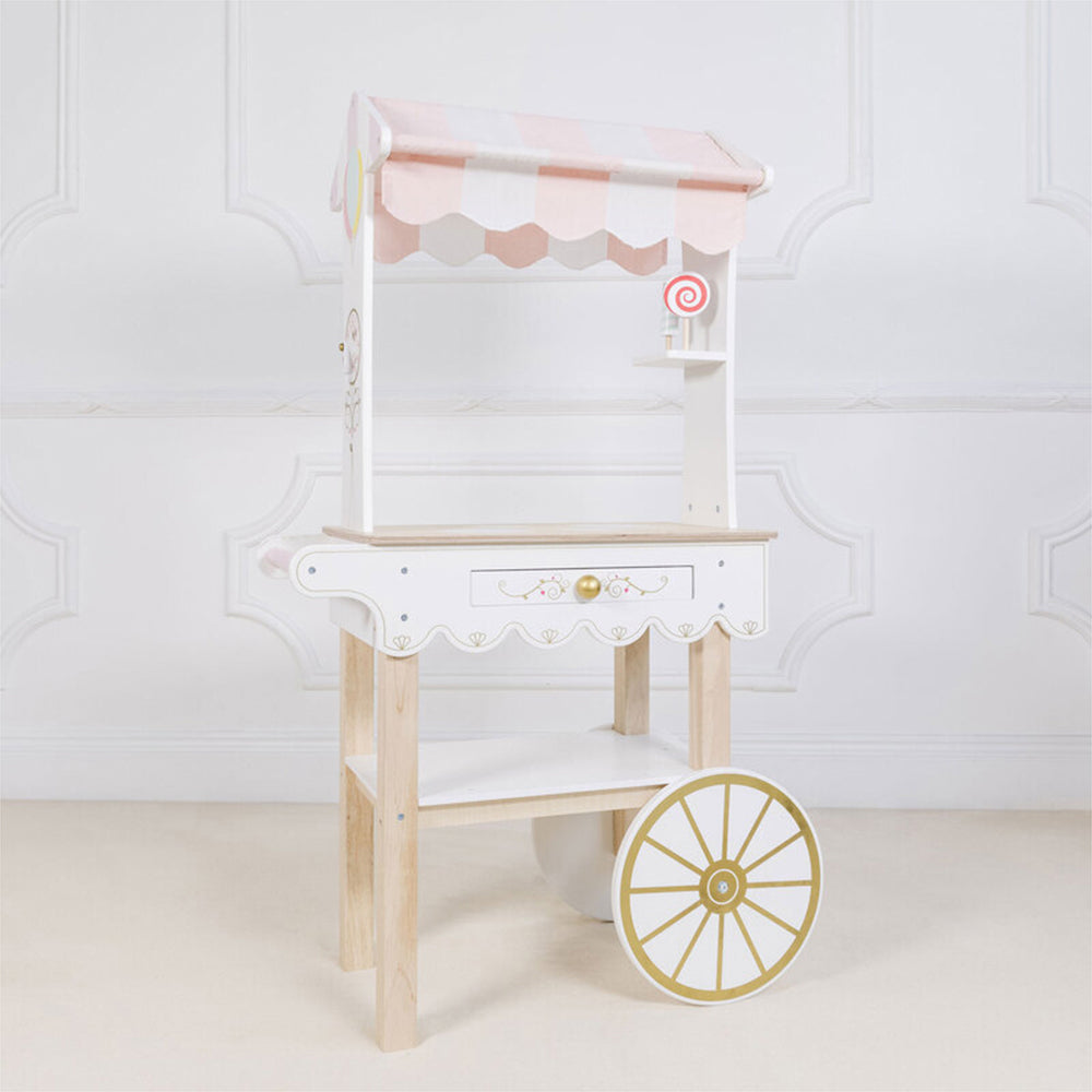 Le Toy Van Honeybake 68.5cm Tea Time Trolley Wooden Toy Kids 3y+