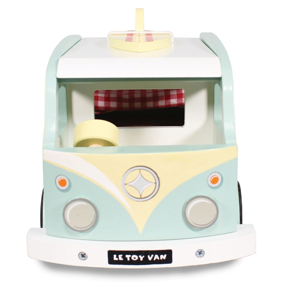 Le Toy Van 26cm Daisylane Holiday Campervan Vehicle Wood Toy Kids 3y+