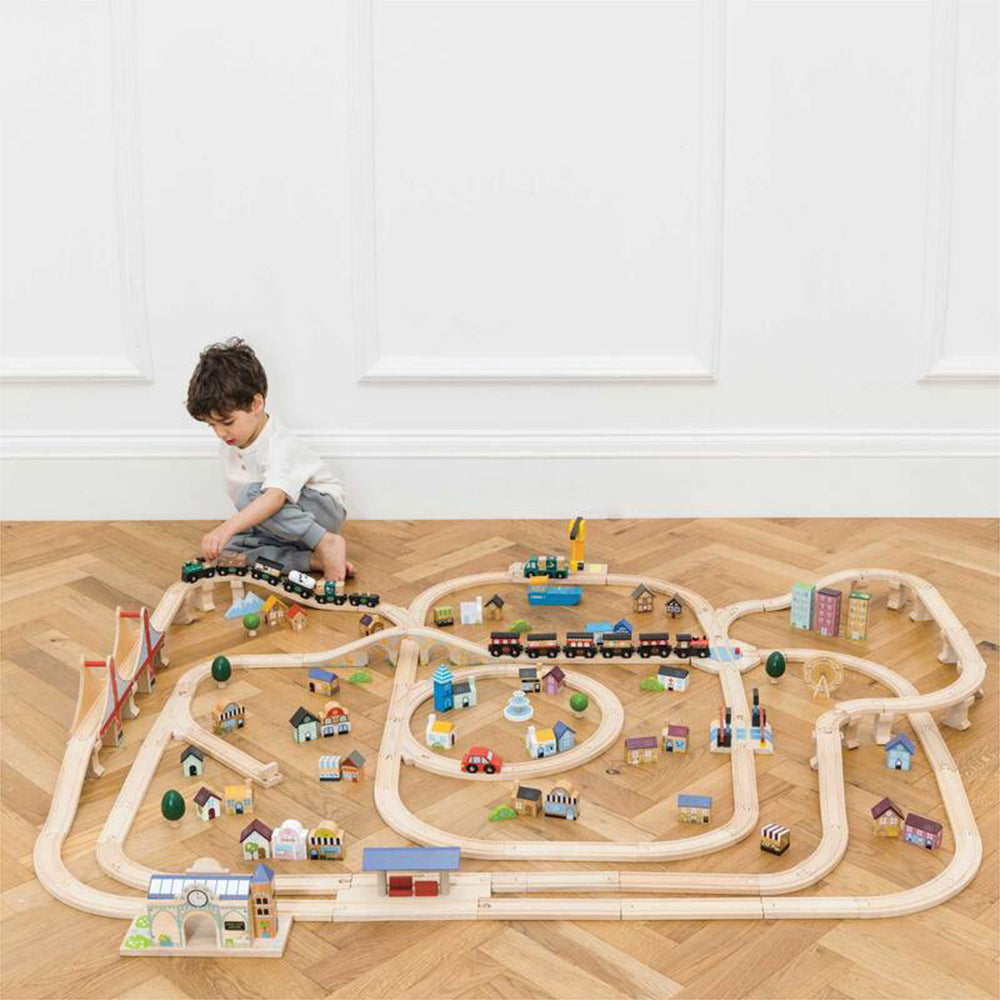 Le Toy Van Royal Express Train Wooden Toy Set Kids 3y+