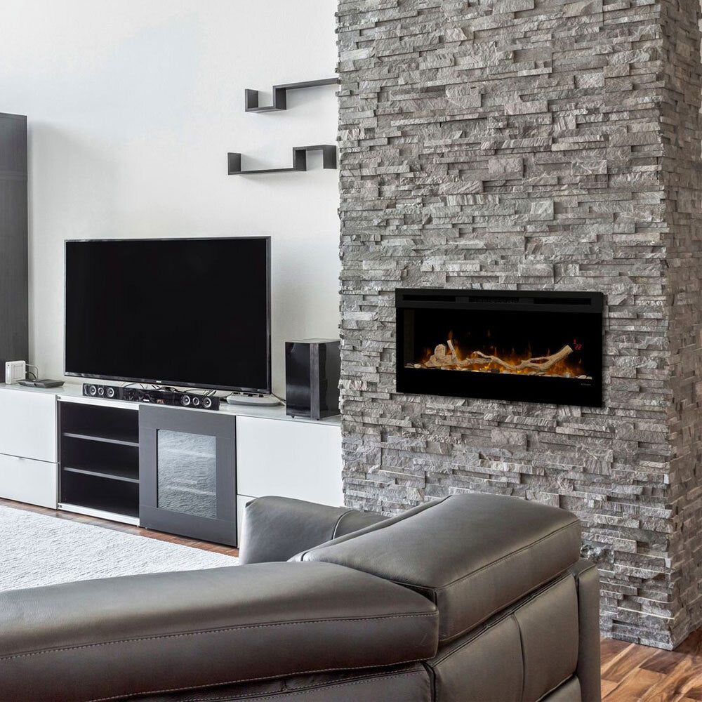 Dimplex 50" Driftwood & River Rock Accessory Package