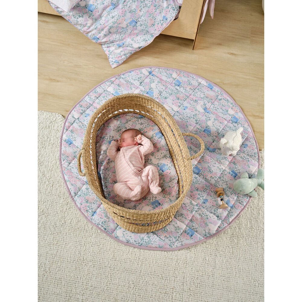 Linen House Kids 120cm Cotton Lottie Play Mat Round