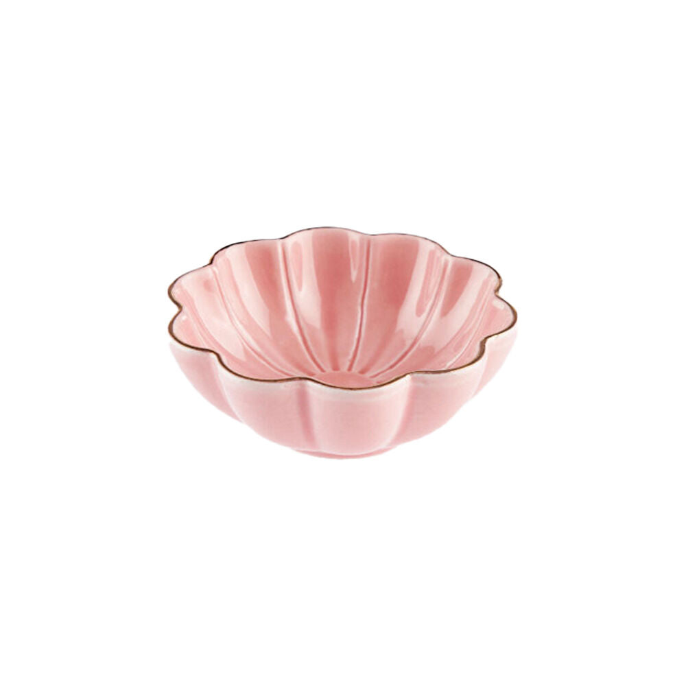 3PK Linen House Porcelain Trinket Bowl Jewelry Dish 9cm - Rosebud