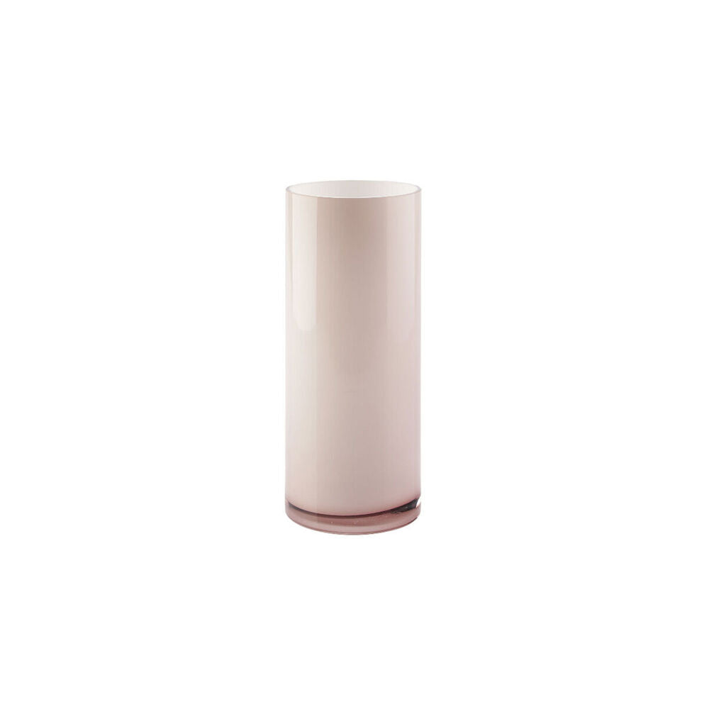 Linen House Mirage Wysteria 24cm Glass Vase Home Decor - Purple