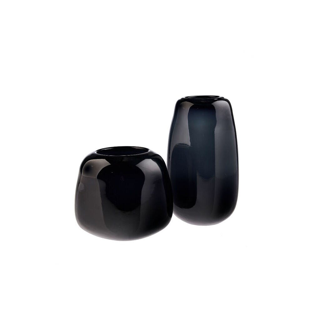 Linen House Indiana Black 22cm Vase