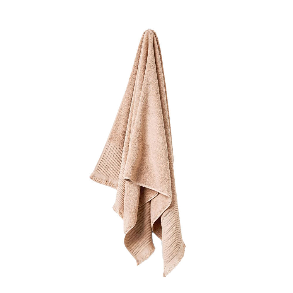 3PK Linen House Aria Nude Cotton/Bamboo Hand Towel 40x71cm - Pink