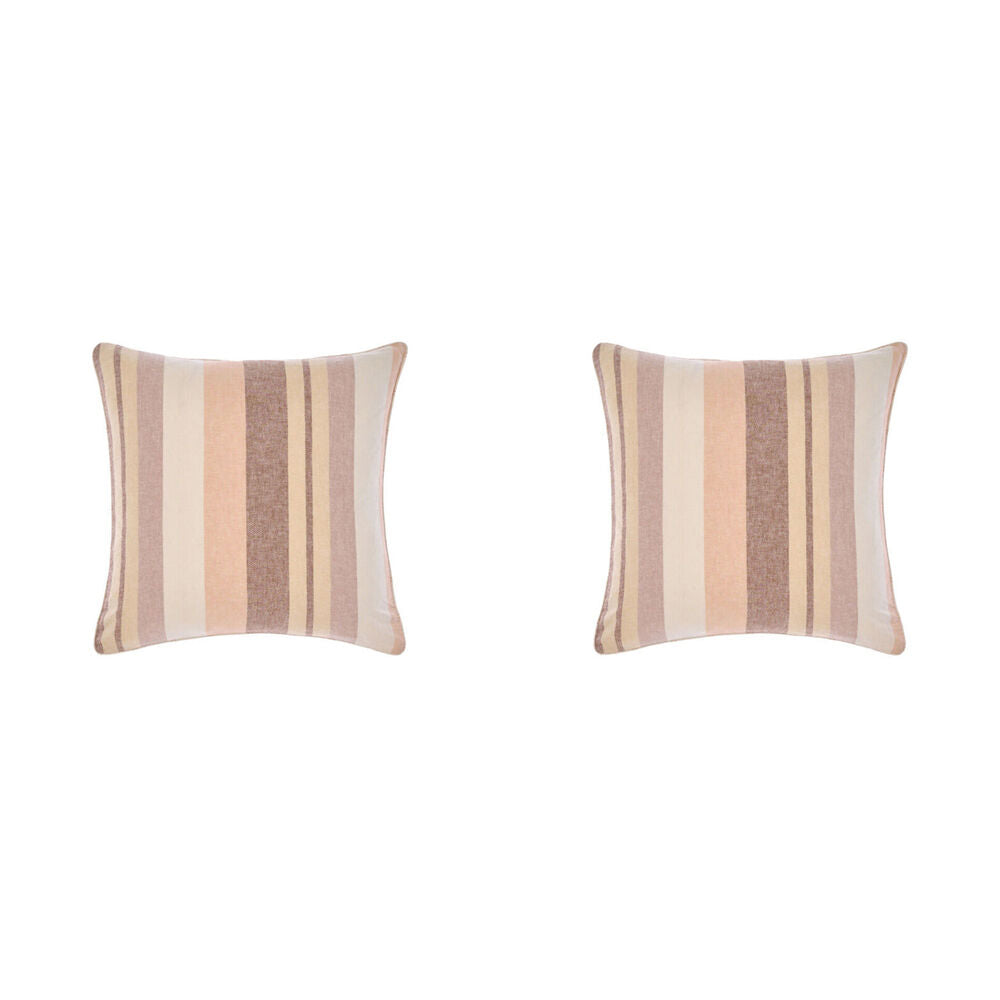 2PK Linen House 48x48cm Reverie Peach Soft Cushion Square