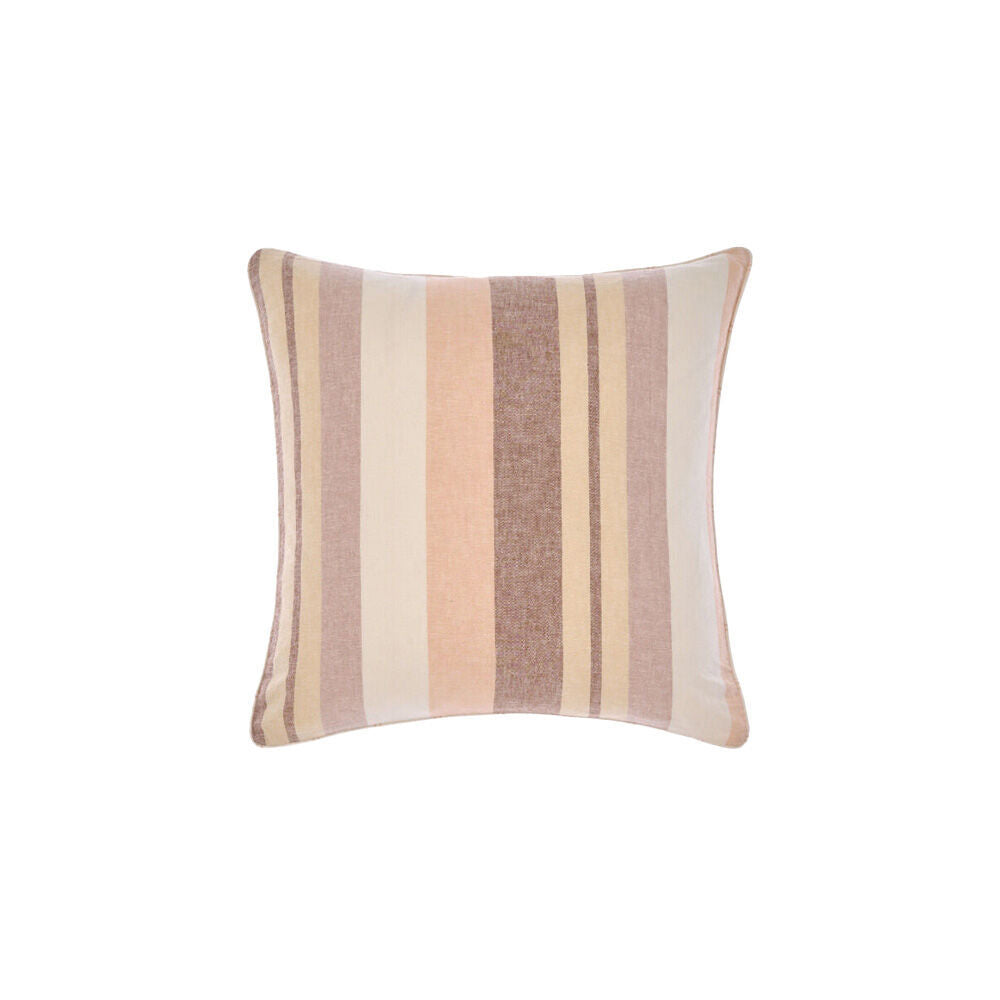 2PK Linen House 48x48cm Reverie Peach Soft Cushion Square