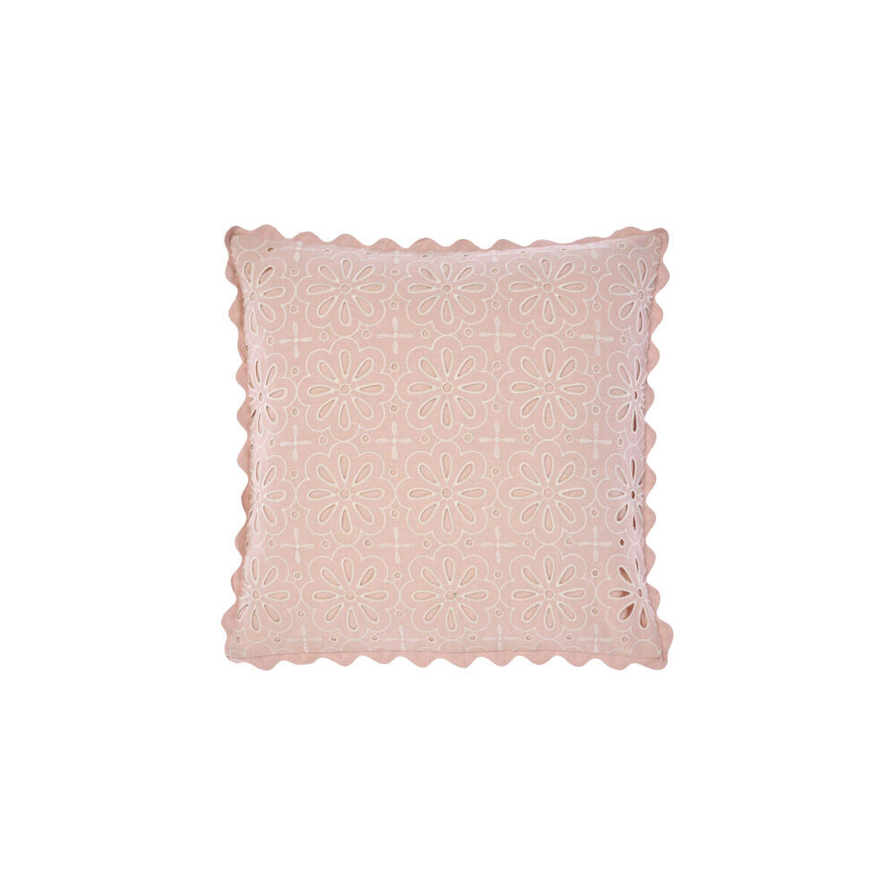 2PK Linen House 48x48cm Miranda Pink Bedroom Cushion Square