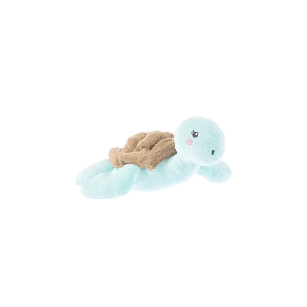 Linen House Kids Tori Turtle Plush Toy Cushion 30x30cm - Green