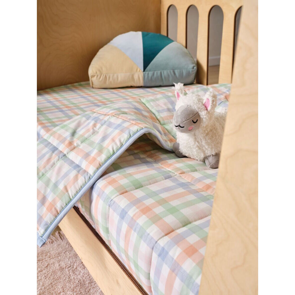 Linen House Kids Lilly Lamb Plush Toy Cushion 18x12cm - White