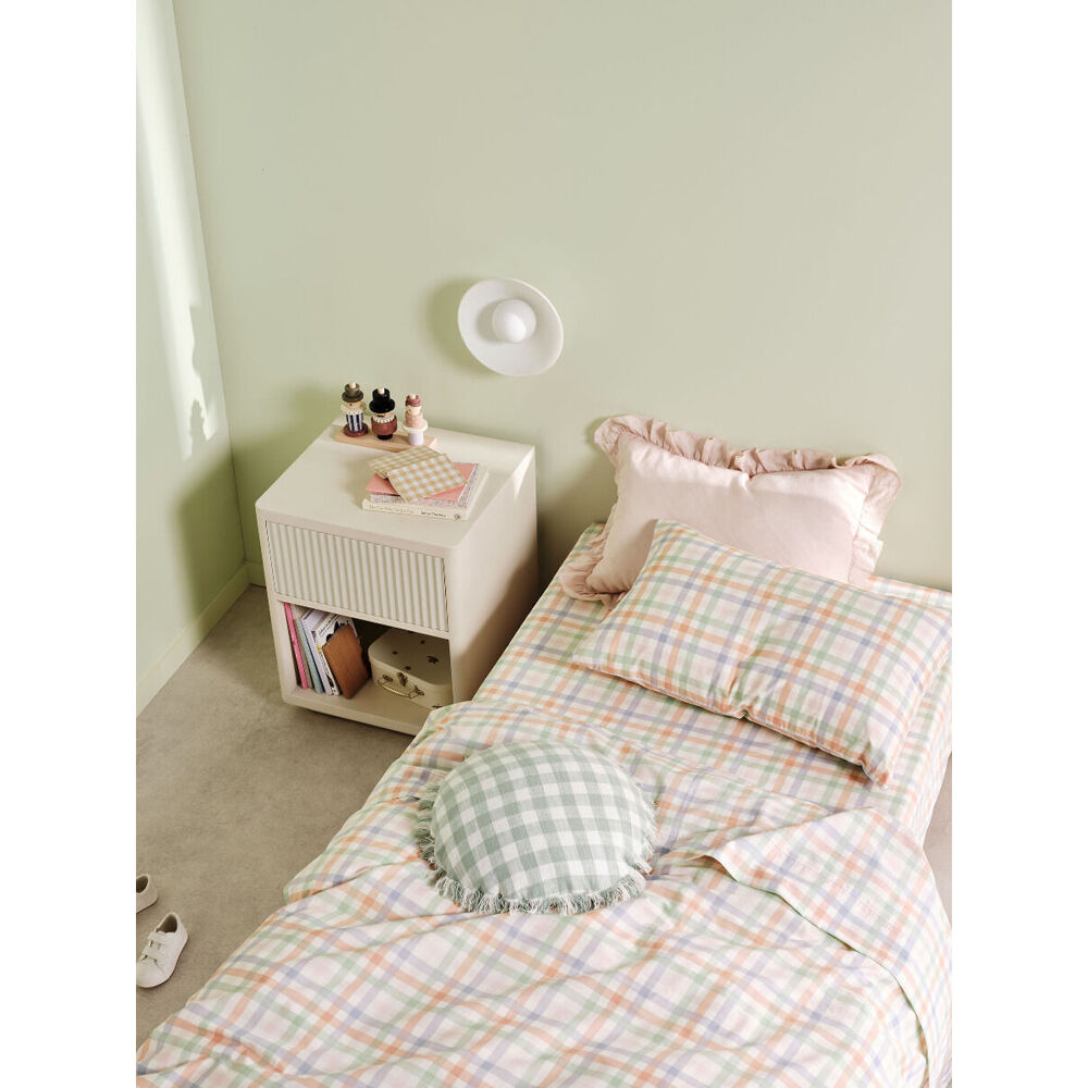Linen House Kids Bed Playground Quilt Cover Set Orange