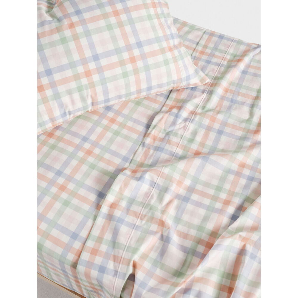 Linen House Kids Cotton Bed Sheet Set Playground Orange