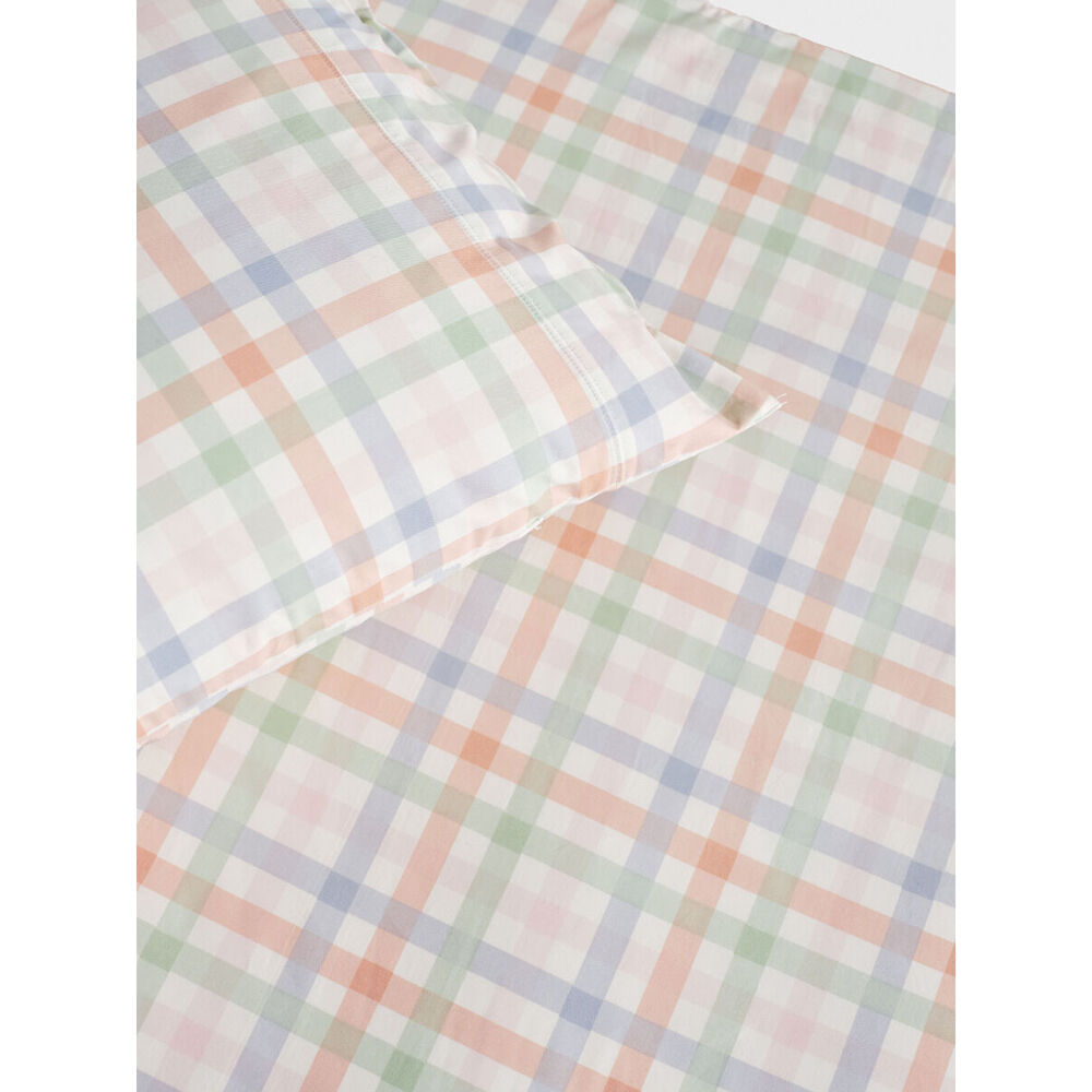 Linen House Kids Cotton Bed Sheet Set Playground Orange