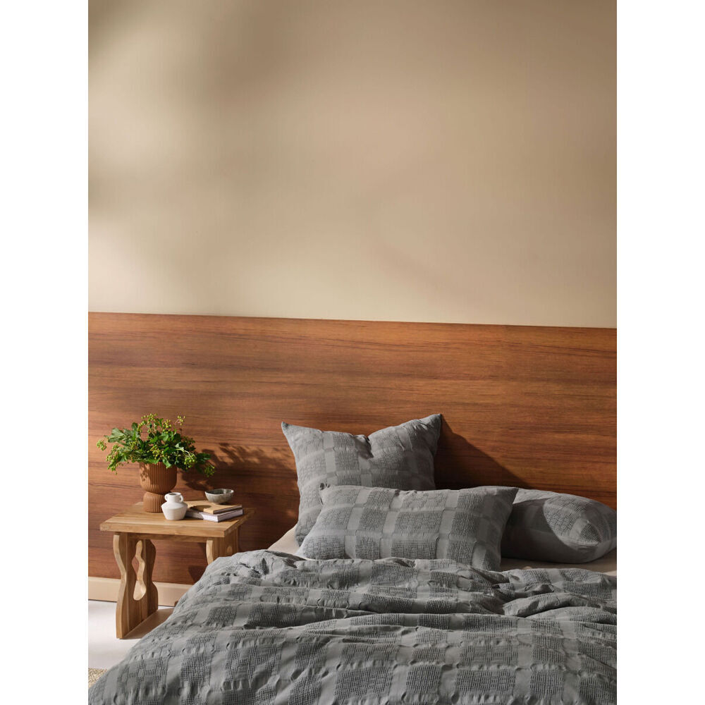 2PK Linen House 65x65cm Seren Shadow European Pillowcase