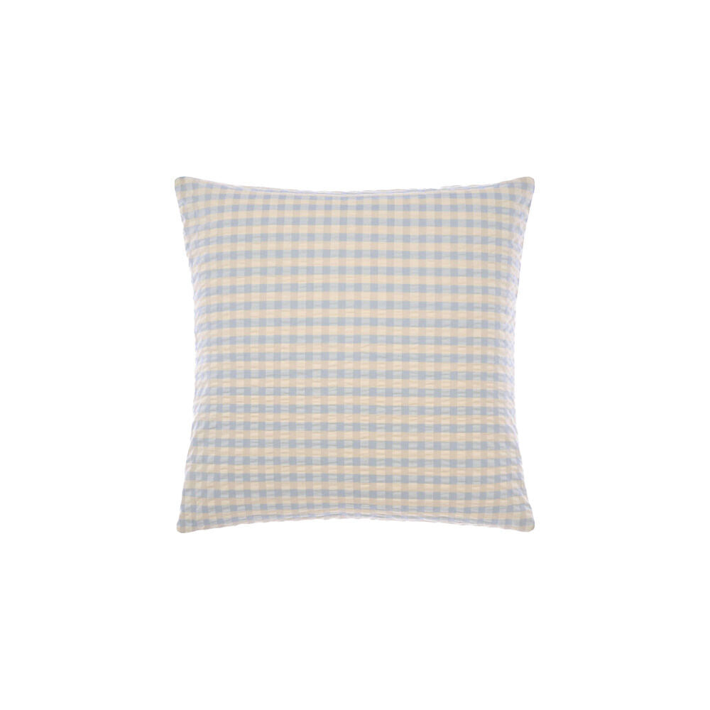 2PK Linen House Ferrara Cornflower European Pillowcase 65x65cm - Blue