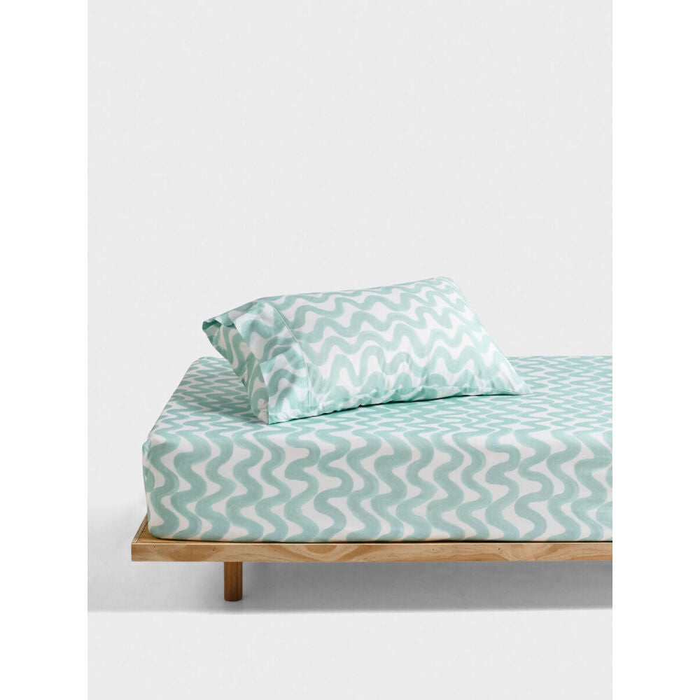 Linen House Kids Wiggle Wiggle Fitted Sheet Pillowcase Set