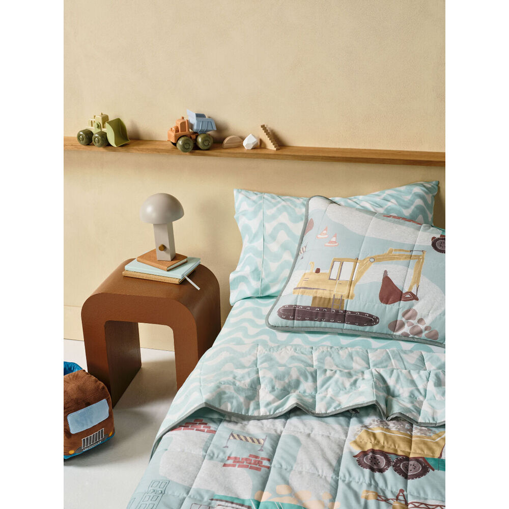 Linen House Kids Wiggle Wiggle Fitted Sheet Pillowcase Set
