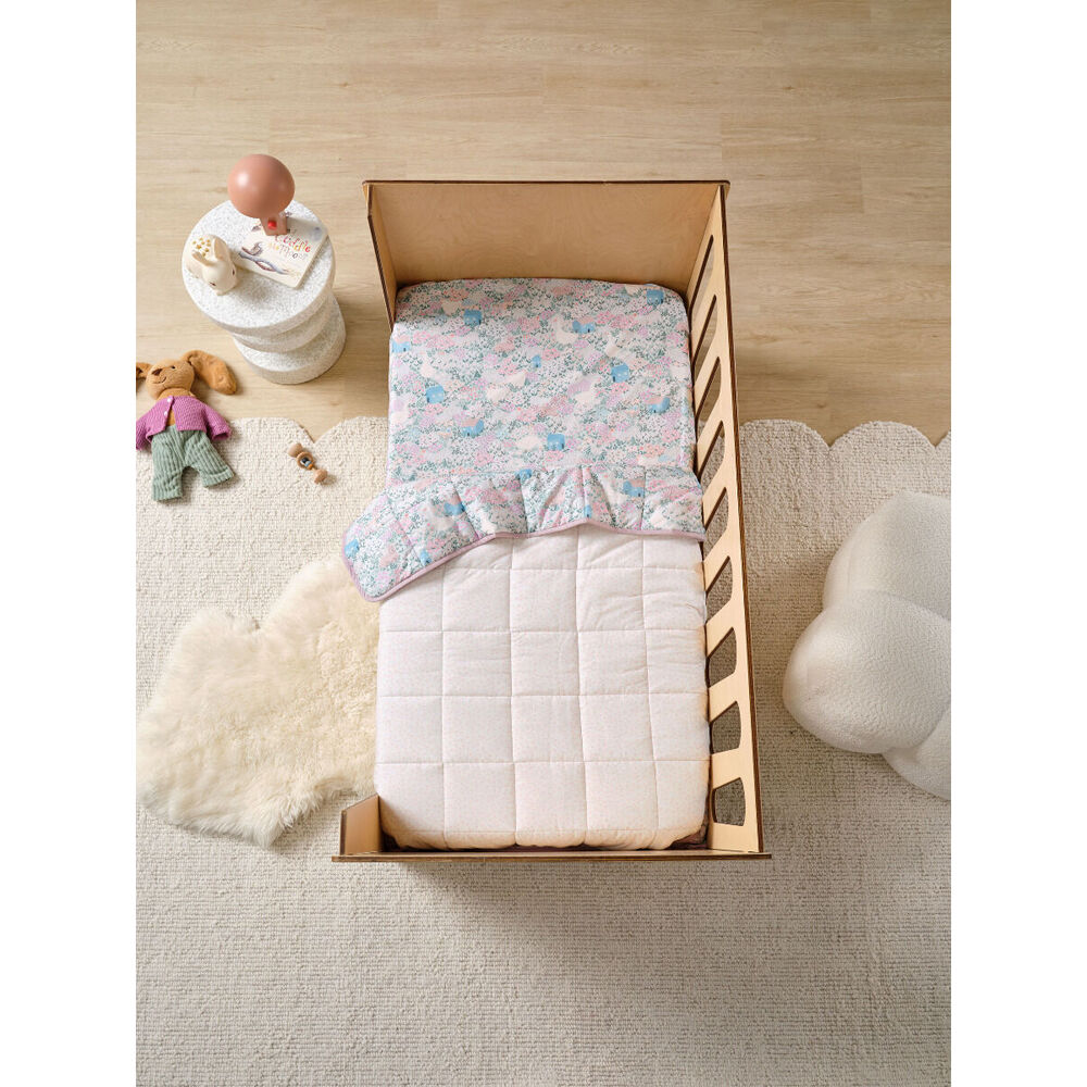 Linen House Kids 100x120cm Cotton Cot Lottie Coverlet