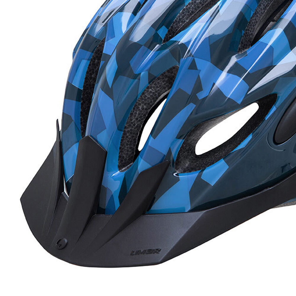 Limar Rocket Youth Bicycle Helmet Blue Camo 52-57cm Medium