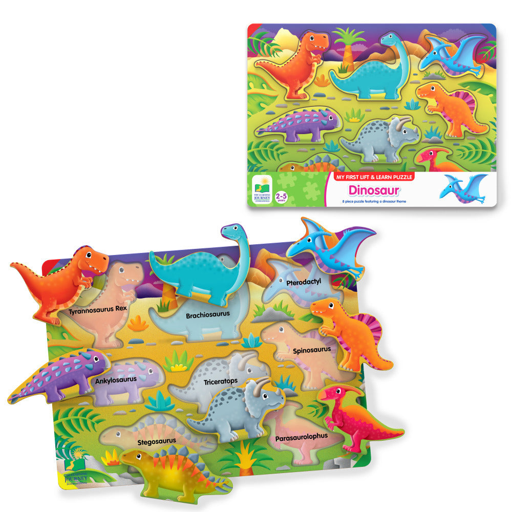 Learning Journey My First Lift & Learn Dinosaurs 2-5y